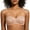 Beige, variant on MELENECA Women's No Padding Sheer Lace Bandeau See-Through Minimizer Underwire Strapless Bras Black 38B