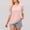 Pink, variant on Tawop Womens Shirts Womens Tee Shirts Round Neck Short Sleeve Solid Loose Button Beige L(Us:8)