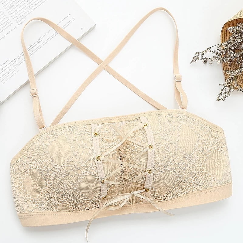 Strapless Push Up Bra For Wedding Dress Float - Women Strapless Bra for Wedding Dress Push Up Lace Invisible