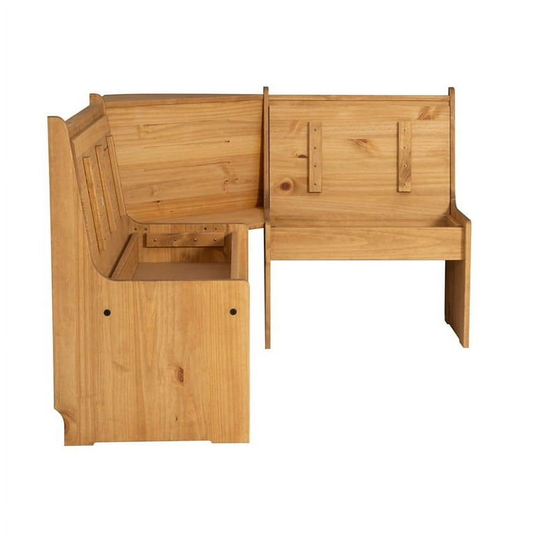 Solid pine corner bench dining online sets