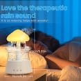 thumbnail image 4 of Diffuserlove Rain Cloud Humidifier Diffuser Water Drip Humidifier with Remote Waterfall Lamp Mushroom Humidifier Rain Sounds White Noise Humidifier A, 4 of 8
