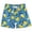 0-Blue521, variant on Lullu Boys Beach Shorts Summer Casual Lemon Print Shorts for Kids, Sizes 3-14