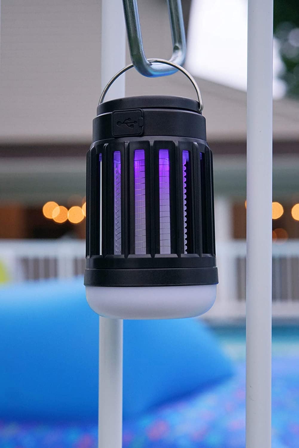 PIC Solar Indoor and Outdoor Mosquito Zapper and Lantern