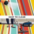 thumbnail image 5 of Red Aqua Stripe Outdoor Rug for Patio/Deck/Porch, Non-Slip Large Area Rug 5 x 7 Ft, Country Abstract Art Colorful Striped Indoor Outdoor Rugs Washable Area Rugs, Reversible Camping Rug Carpet Runner, 5 of 8