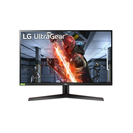 LG 27” UltraGear QHD (2560 x 1440) Nano IPS Gaming Display with 1ms (GtG) Response Time - 27GN800-B