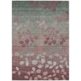 thumbnail image 2 of Addison Rugs Chantille Indoor/Outdoor Transitional Floral Blush Machine Washable Rectangle Rug, 5' x 7'6", 2 of 8