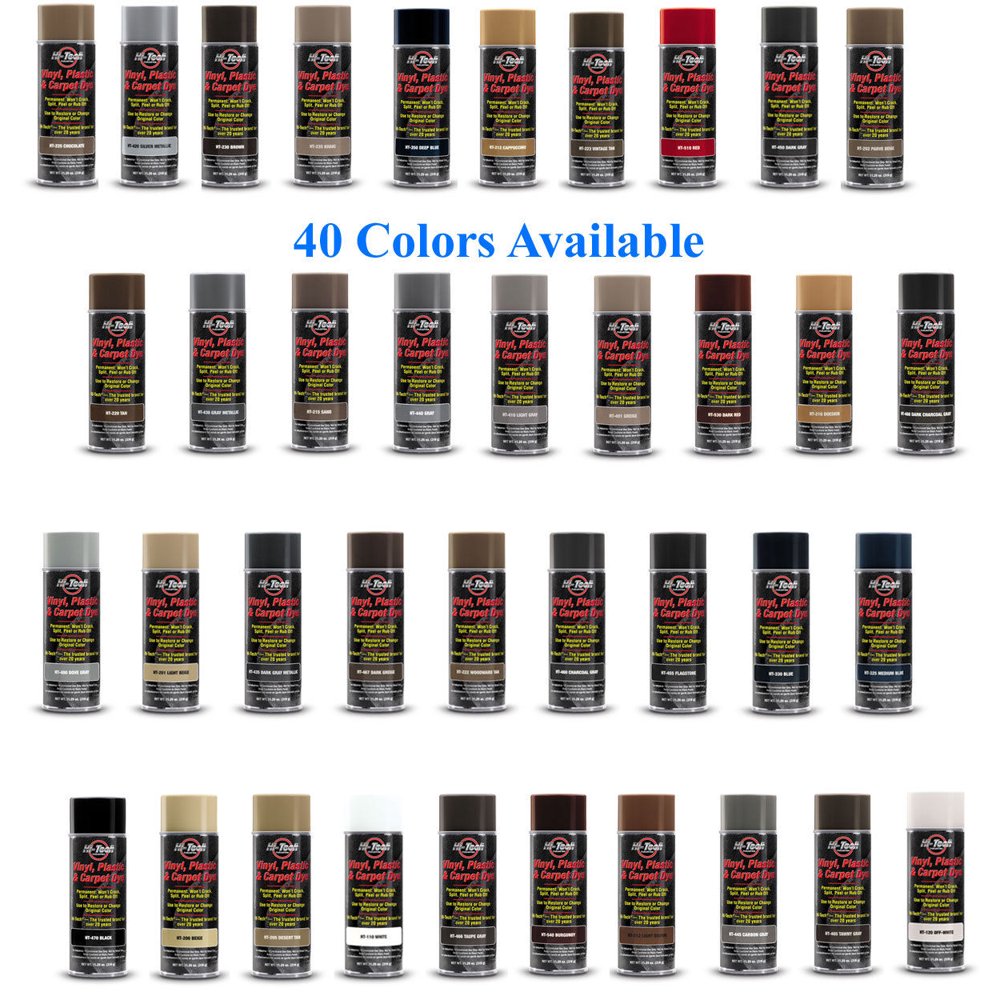 HiTech Vinyl Plastic & Carpet Dye Desert Tan Choose From 40 Colors
