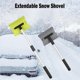 thumbnail image 5 of Pala de nieve extensible, raspador de hielo, cepillo para nieve, rotación de 180 grados para automóviles, SUV, limpiador de parabrisas anticongelante, herramienta de invierno, 5 of 9
