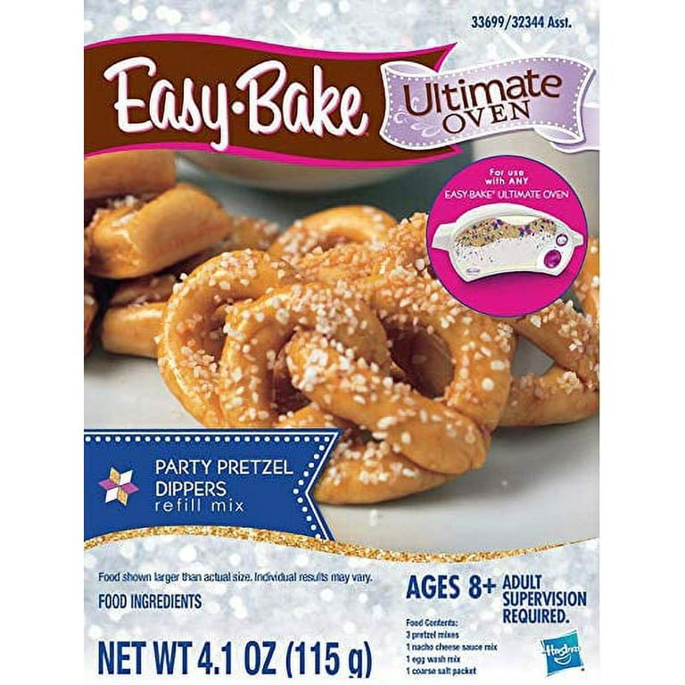 Easy Bake Oven Easy Bake Ultimate Oven Bundle Baking Star Edition + Larger  Size 13.8 Oz. 3-Pack Refill Mixes (Pizza, Whoopie Pies and Red Velvet 