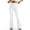 White, variant on Women’s High Waist Elastic Jeans, Pull on Casual Flared Leggings, Skinny Denim Pants with Double Pockets