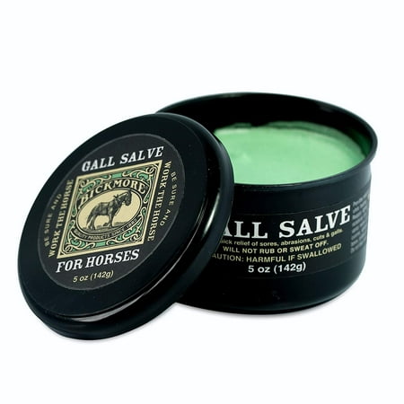 Gall Salve Wound Cream For Horses 5 Ounces- Equine Relief of Sores, Abrasions, Cuts and Galls, STAYS WHERE YOU PUT IT: Bickmore’s Gall Salve formula has been developed.., By
