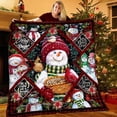 thumbnail image 3 of Manta de franela de Navidad para decoración del hogar, manta suave de regalo, sofá, ropa de cama, sala de estar, ligera, 3 of 4