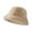 Khaki #7, variant on Women's Plush Fluffy Bucket Hat – Warm Winter Faux Fur Wide Brim Cap,Coffee