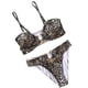 thumbnail image 1 of Traje de baño de bikini de metal de dos piezas cómodo con tanque sólido con estilo de verano para mujer Traje de baño OAVQHLG3B Store  lin121212, 1 of 4