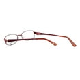 thumbnail image 3 of Dale Earnhardt Jr. 6721 Designer Reading Glasses in Wine. Custom made using eyeglass frames and optical grade reader lenses. +3.00, 3 of 5