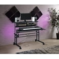 thumbnail image 5 of Musiea BE100 Series Sit-Stand Music Recording Studio Desk Workstation w/2x3U Rack, 5 of 5