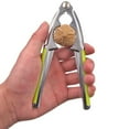 thumbnail image 5 of Nut Cracker,Multi Functional Clip,Stainless Steel Nutcracker with Non-Slip Handle, for Walnuts, Pecans, Hazelnuts, Pistachio, Lobster and Crab Shells, Multi-Purpose Kitchen and Seafood Tool(Green), 5 of 6