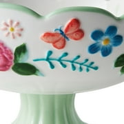 (4 pack) The Pioneer Woman Painted Meadows 6.4-inch Stoneware Candy Dish