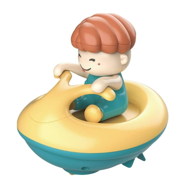 Juguete educativo para bebé Sunnimix surf simulación de cuerda flotante sin batería Amarillo azul