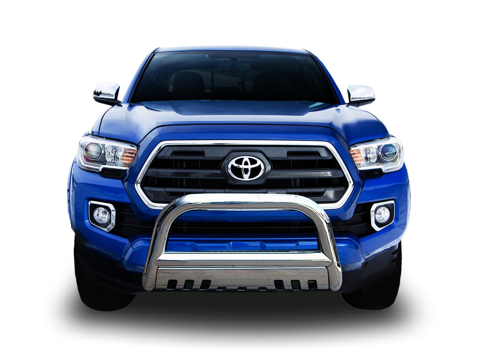 Broadfeet Front Bull Bar With Skid Plate 2016 2018 Toyota Tacoma 
