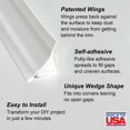 thumbnail image 2 of Cinta selladora flexible InstaTrim de 3/4" x 3 m, blanca, 2 of 9