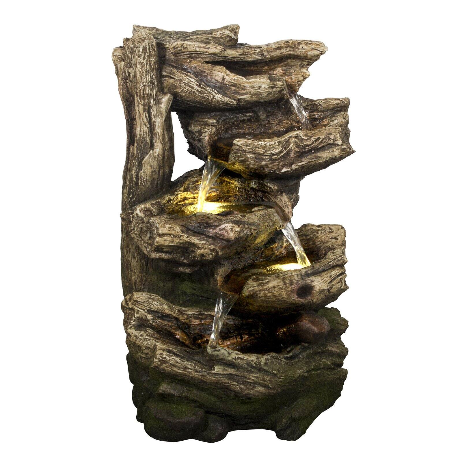 MULTI LEVEL BRANCHES FOUNTAIN WITH 2 LED