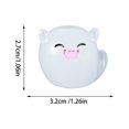 thumbnail image 2 of Halloween Ghost Decor Glow in The Dark Cute Ghost Decor Resin Small Halloween Decor for Tiered Tray Desk Shelf Home Indoor Party 1 Piece, 2 of 3