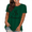 Green Tops, variant on Short Sleeve Shirts for Women Summer Casual Loose Fit Tops Athletic Trendy Graphic Tees Work Plain T Shirts Plus Size S-3XL