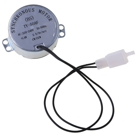 Acahhotxx Incubator motor, Tunning Motor Power Engine 220V/ Automatic Incubator Synchronous Motor - White