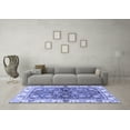 thumbnail image 3 of Ahgly Company Indoor Rectangle Oriental Blue Modern Area Rugs, 3' x 5', 3 of 4