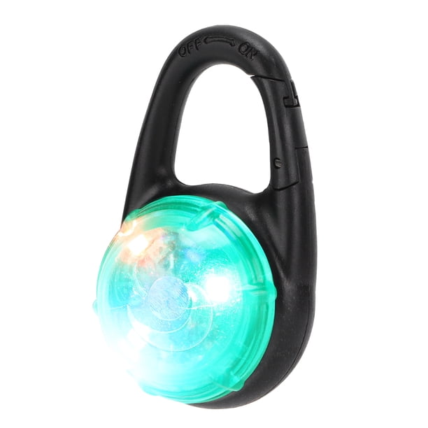 Colgante LED para perro, luz luminosa con Clip para Collar impermeable, para seguridad nocturna al aire libre, luz verde para perros y gatos