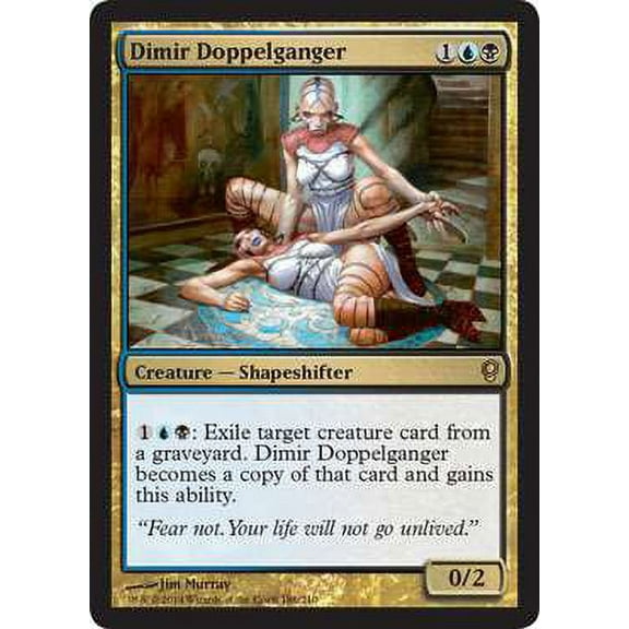 MtG Conspiracy Rare Dimir Doppelganger #186