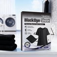 thumbnail image 3 of Black and White Laundry Dye Sheets Fabric Color Restorer for Faded Clothes Black Color Booster White Brightener Sheets Prevent Fading Yellowing for Home Washing Machine, 3 of 10