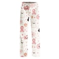 thumbnail image 4 of Trgacdwlo Funny Pumpkin Ghost Womens Pajama Bottoms Fall Halloween Pajama Pants Women Spooky Season Elastic Waist Sleep Pants for Women Soft, 4 of 9