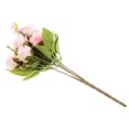 thumbnail image 1 of Flores Falsas Artificiales Rosas Pequeñas 10 Cabezas Ramo Para La Decoración para hogar Rosa claro BLESIY Flores artificiales, 1 of 8