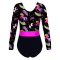 thumbnail image 4 of renvena Kids Girls One Piece Long Sleeves Gymnastics Leotards Ballet Dance, 4 of 6