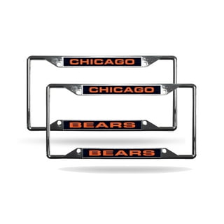 : Rico Industries NFL Football Chicago Bears Primary Metal Tag 6  x 11.5- : Automotive License Plate Frames : Sports & Outdoors