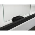 thumbnail image 5 of Kohler 706004-L-BL 62 x 59.62 in. Levity Sliding Bath Door with 0.25 in. Thick Crystal Clear Glass - Matte Black, 5 of 7