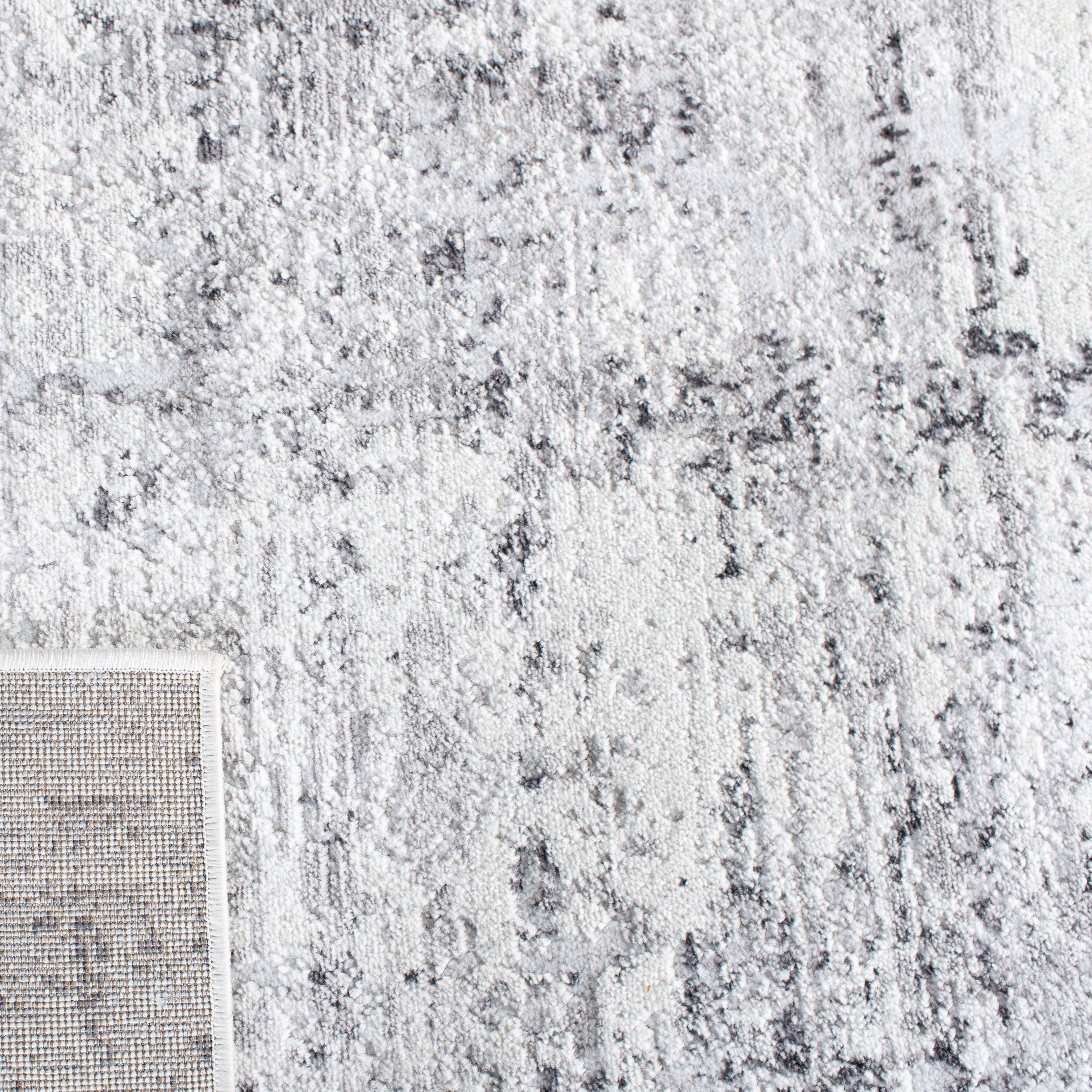 Safavieh Amelia Ian Abstract Area Rug, Ivory/Gray, 10' x 10' Square