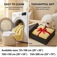thumbnail image 7 of Emotional Support Blanket Yellow – Soft Calming Security Blanket, Machine Washable Flannel Pet Throw, Dog Mood Calming Blankets for Crate, Sofa, Bed & Car Seat,70*100 cm, 7 of 7