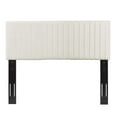 thumbnail image 4 of Modway Keira Velvet Full Queen Headboard in Ivory, 4 of 7