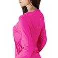 thumbnail image 3 of CAMEL Women's Sun Protection Clothing UPF 50+ Lightweight Womens Activewear Long Sleeve Rash Guard Shirts Breathable Sunscreen Hoodie Workout Tops Outdoor Hiking Pink, 3 of 10