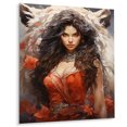 thumbnail image 2 of Designart "Durgas Fierce Hinduisim Art wall decor II" Hinduisim Metal Wall Art Prints, 2 of 5