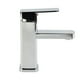 thumbnail image 5 of Mono Basin Tap Mixer Square Bathroom Sink Tap Basin Faucet Deck Mounted Single Lever Chrome Square Mono Hot Cold Water Faucet, 5 of 10