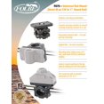 thumbnail image 4 of Folbe F079 - Universal Rail Mount Kit - Fits 7/8" or 1" Round Rail, 4 of 4
