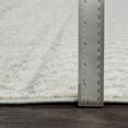 thumbnail image 6 of Mark&Day Area Rugs, 2x16 Louise Global Light Gray White Runner Area Rug (2'7" x 16'), 6 of 11