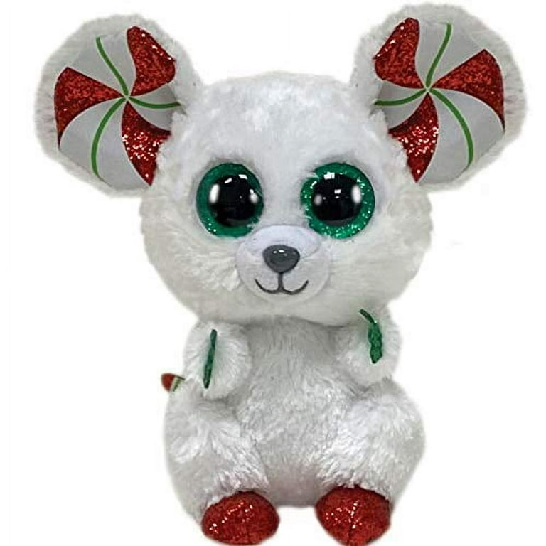 TY Beanie Boos CHIMNEY the Mouse Glitter Eyes Regular Size 6 inch