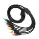 thumbnail image 5 of RGB RGBS Multifunctional Composite Cable Cord High Flexibility Soft Stable Component AV Cable with 4 BNC Heads-YM, 5 of 5