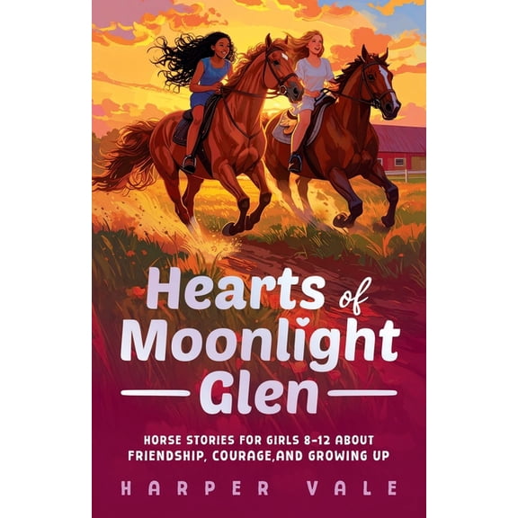 Hearts of Moonlight Glen: Horse Stories for Girls 8-12 About Friendship, Courage, and Growing Up, (Paperback)