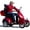 Red, variant on Tcdjtc 4 Wheel Mobility Scooters for Seniors, Adult Scooter with 800W Motor, Motorized Scooter for Adults, Heavy Duty Electric Scooter with 500 lb Capacity, 31 Miles Long Range, Instructions Included